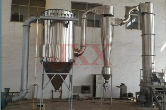 Spin Flash Dryer for White Carbon Black (Silicon Dioxide) , Corn Starch, Cassava Flour, Pigment, Foodstuffs, Dyes, Inorganic Materials Flash Drying Machine