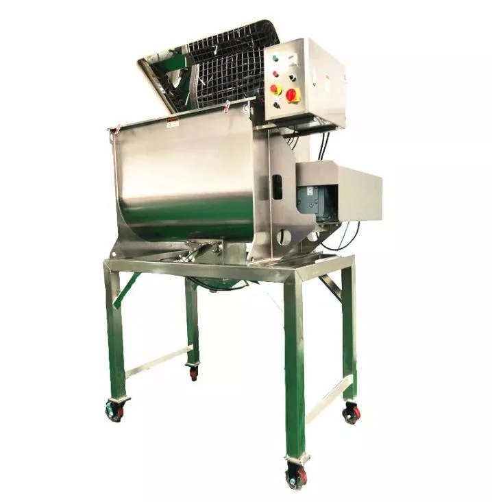 Horizontal Industrial Food Chemical Blending Machine Pharmaceutical Ribbon Powder Mixing Machine