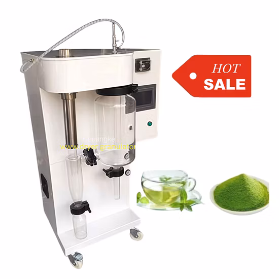 Piccolo essiccatore a spruzzo portatile/Essiccatore a spruzzo da laboratorio/Mini essiccatore a spruzzo per vetro/Essiccatore a spruzzo con vuoto/azoto/Essiccatore a spruzzo con microincapsulazione